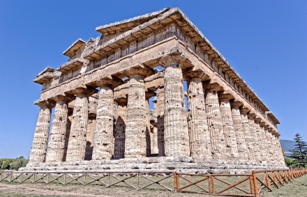 Le site archéologique de Paestum en Campanie - Italie - 30/08/15