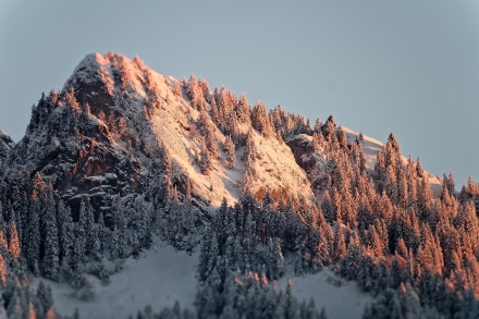 Coucher de Soleil depuis Reyvroz - Haute-Savoie - 03/12/17