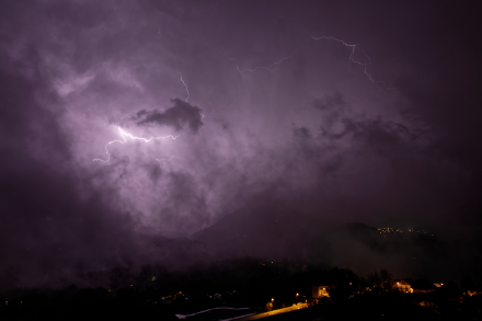 Orage sur Reyvroz - 23-10-22