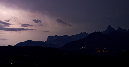 Orage dans le ciel Chablaisien - 12/08/24
