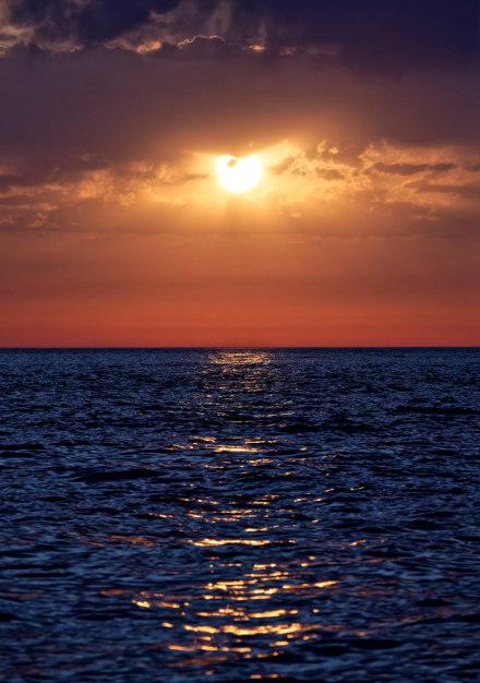 23-05-22 - Coucher de soleil depuis la baie de Calvi - Corse