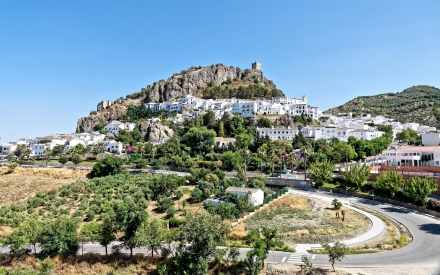 Zahara de la Sierra en Andalousie - Espagne - 31/07/18