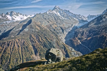 Glacier du Tour - Col des Grands - Aiguille du Tour - Glacier d’Argentière - Aiguilles du Chardonnet et d’Argentière - Mont Dolent - 30/10/22