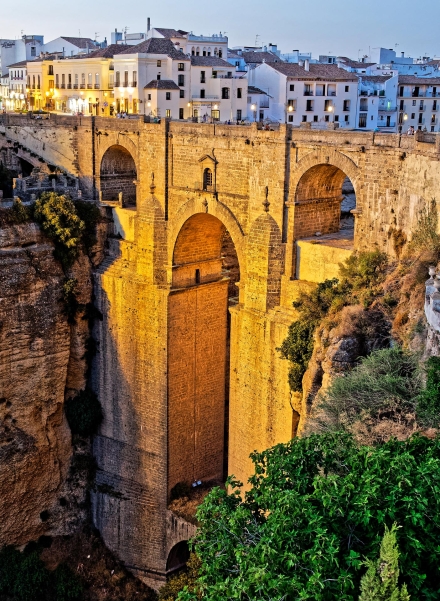 Le Pont Neuf - Ronda - Andalousie - Espagne - 31/07/18
