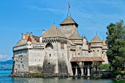 Le Château de Chillon - Veytaux - Canton de Vaud - Suisse - 17/06/21