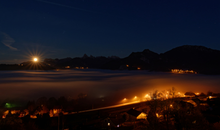 Mer de nuages à Reyvroz - 20/11/21