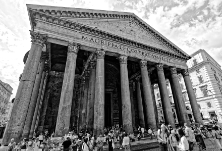 Le Panthéon - Rome - Italie - 24/08/15