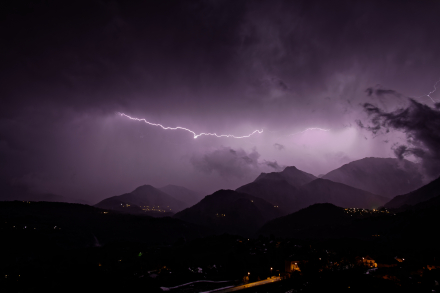 Orage sur Reyvroz - 23-10-22