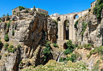 Le Pont Neuf - Ronda - Andalousie - Espagne - 30/07/18