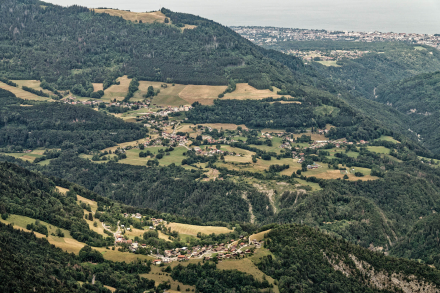 La Vernaz et Reyvroz depuis le Mont Ouzon - Haute-Savoie - Juillet 2023