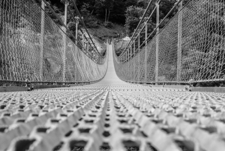 Les passerelles himalayennes du lac de Monteynard - Isère - 29/05/14