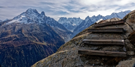 Aiguille Verte - Aiguille du Dru - Grandes Jorasses - Dent du Géant - Aiguilles du Grépon, du Plan, et du Midi - Mont Blanc - 30/10/22