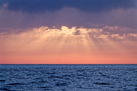 23-05-22 - Coucher de soleil depuis la baie de Calvi - Corse