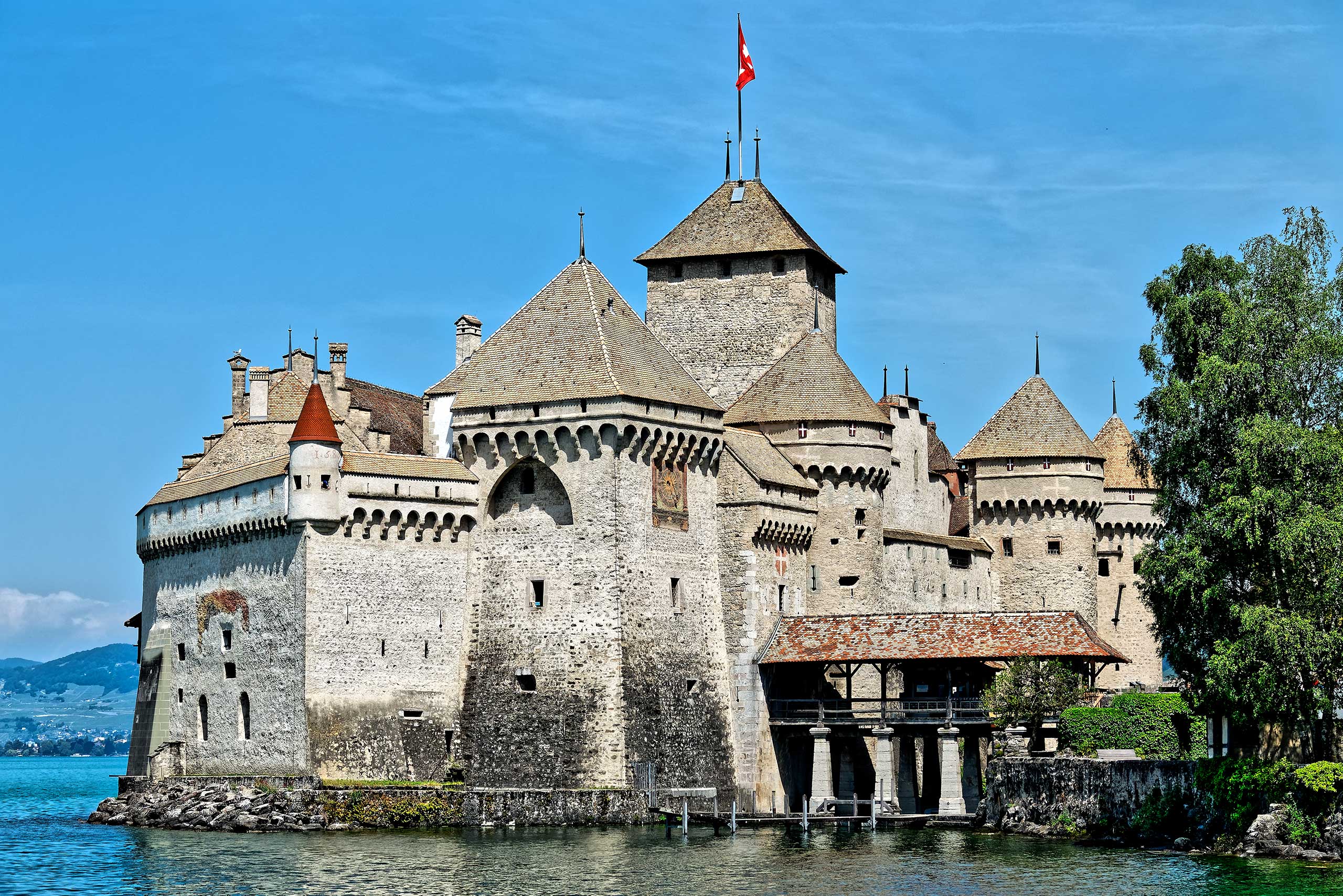 Le Château de Chillon - Veytaux - Canton de Vaud - Suisse - 17/06/21
