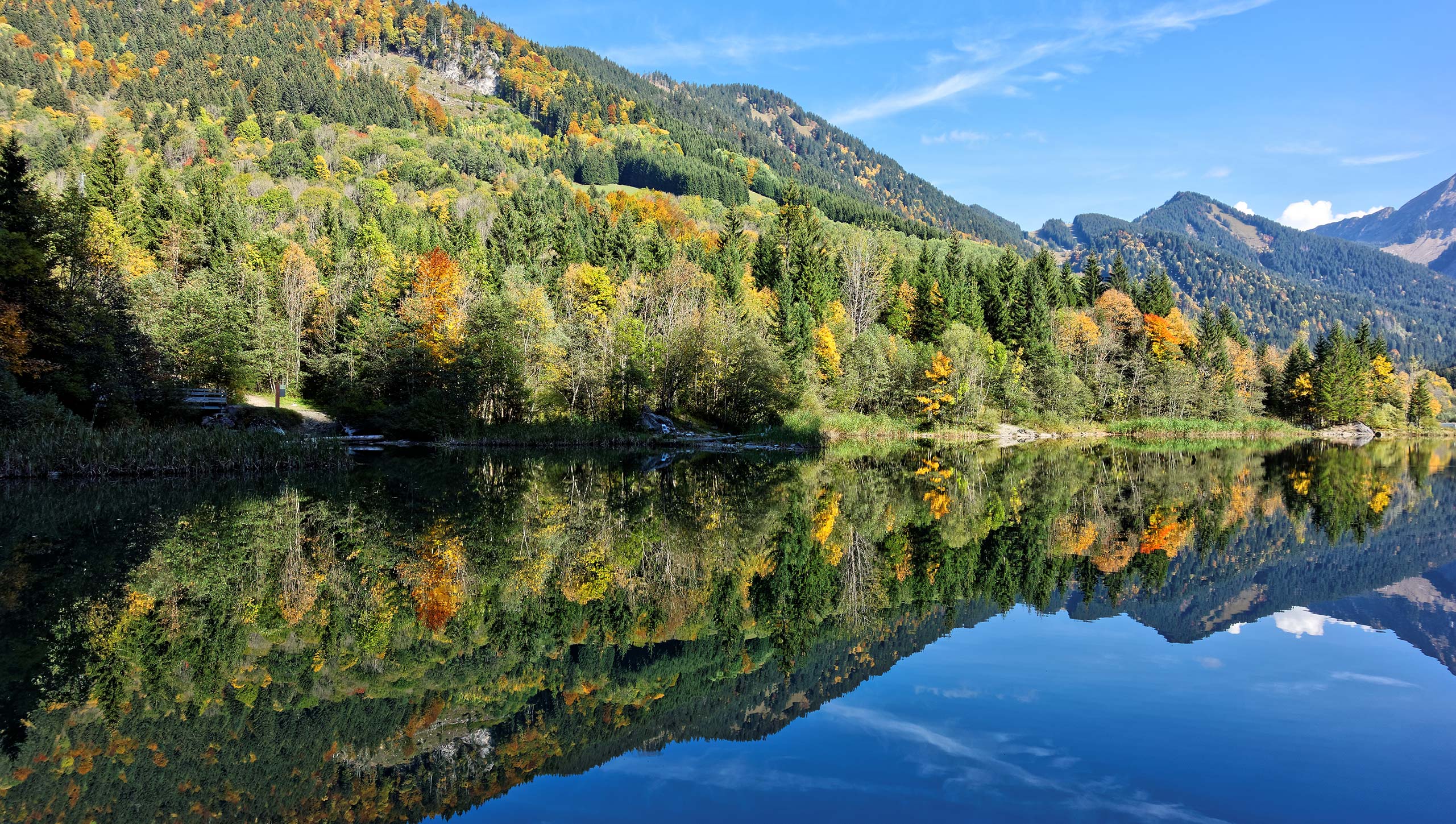 Le Lac de Vallon - La Chèvrerie - Bellevaux - 29/09/17