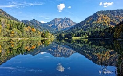 Le Lac de Vallon & Le Roc d Enfer - La Chèvrerie - Bellevaux