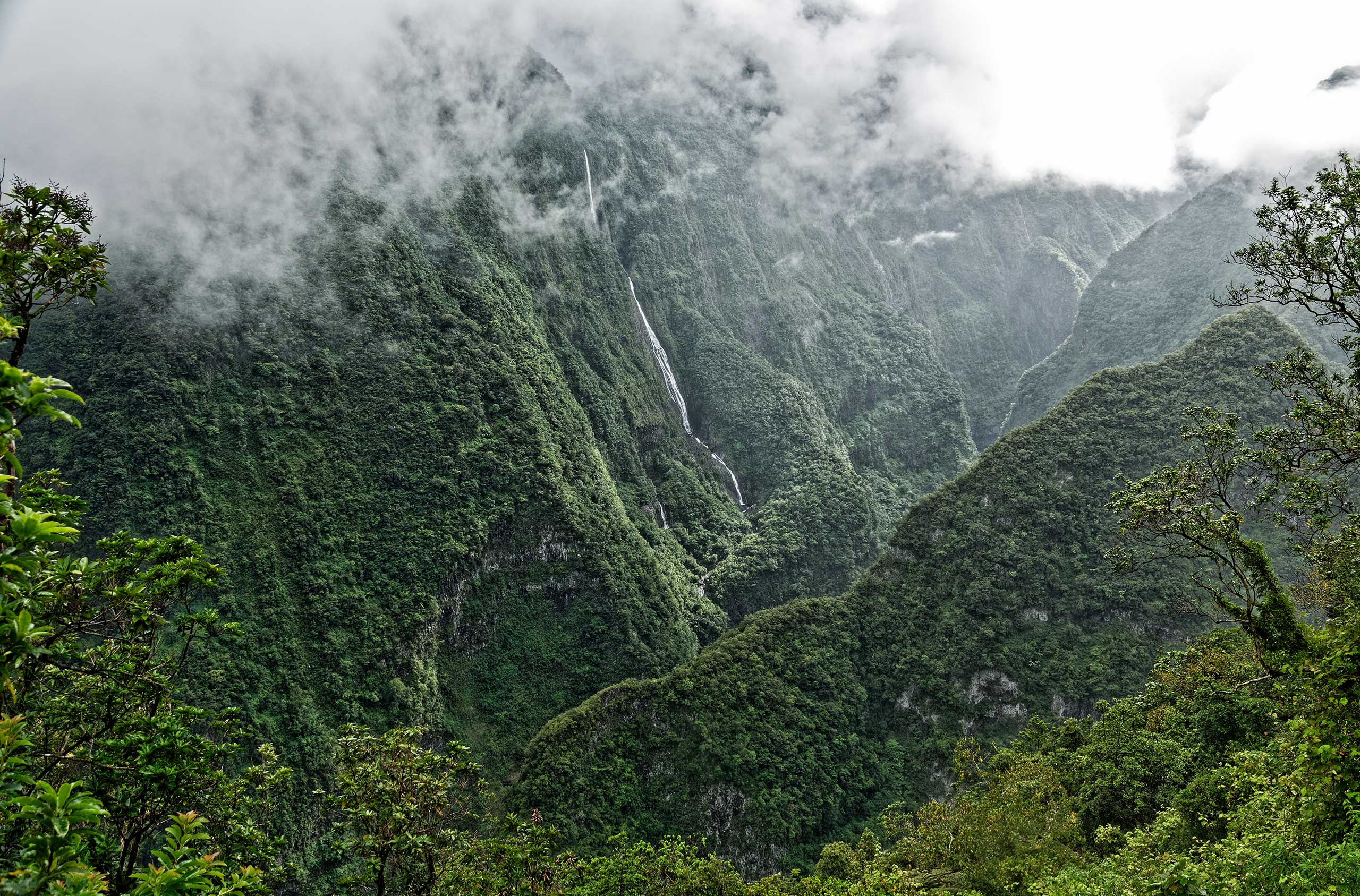 La Cascade du Bras Magasin  - Vallée de Takamaka - La Reunion - 13/01/20