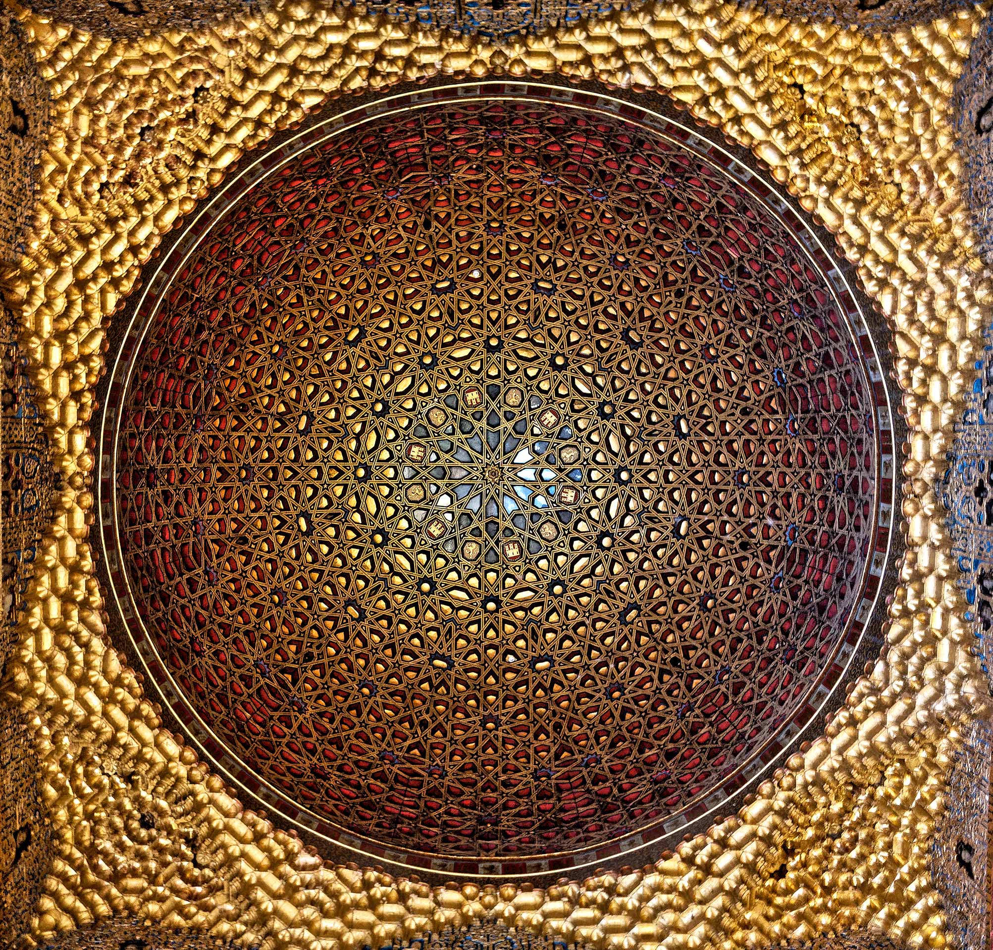 Dome du Real Alcázar de Seville - Andalousie - Espagne - 21/08/18