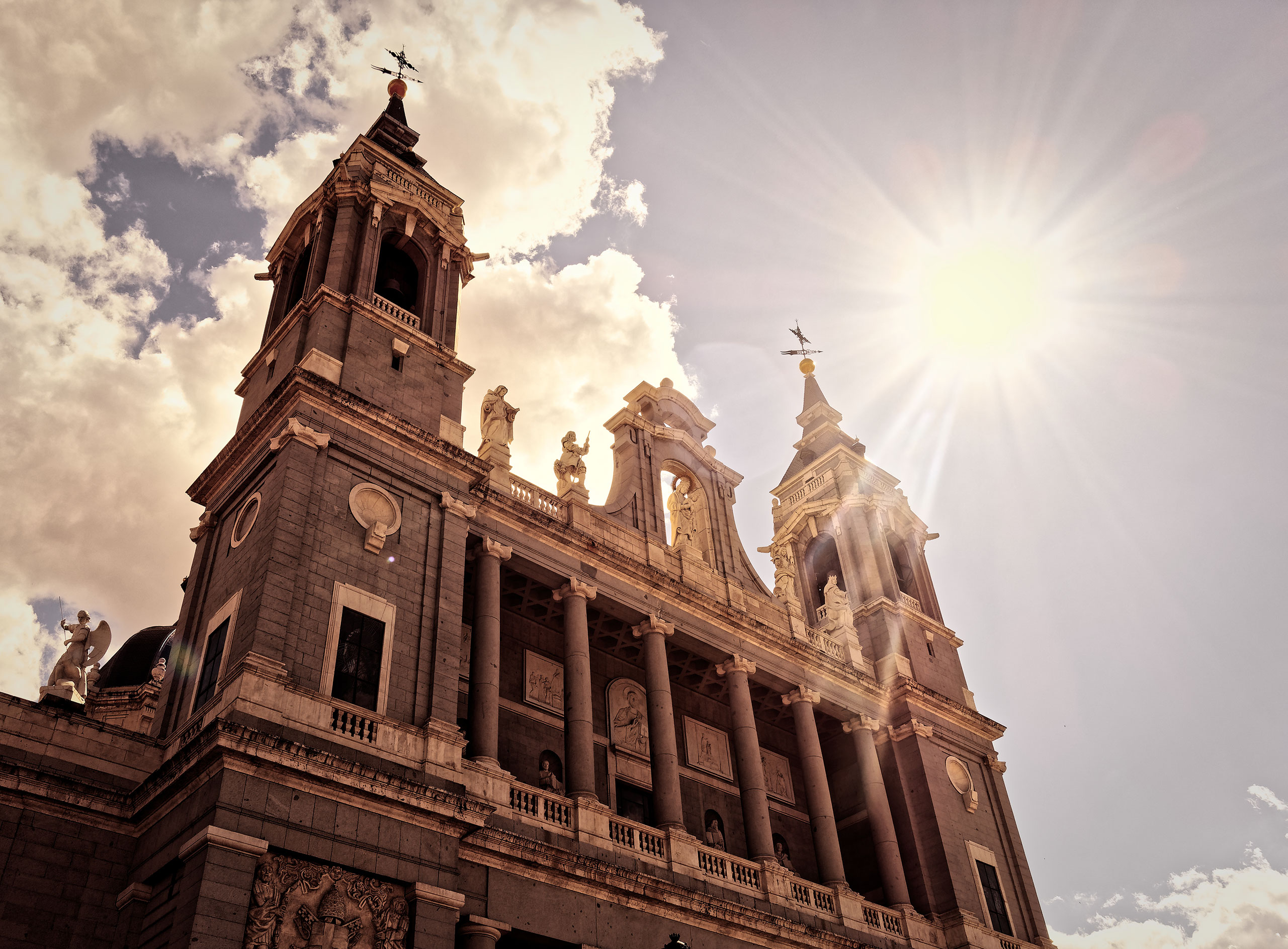 Cathedrale de la Almudena - Madrid - Espagne - 27-07-2019