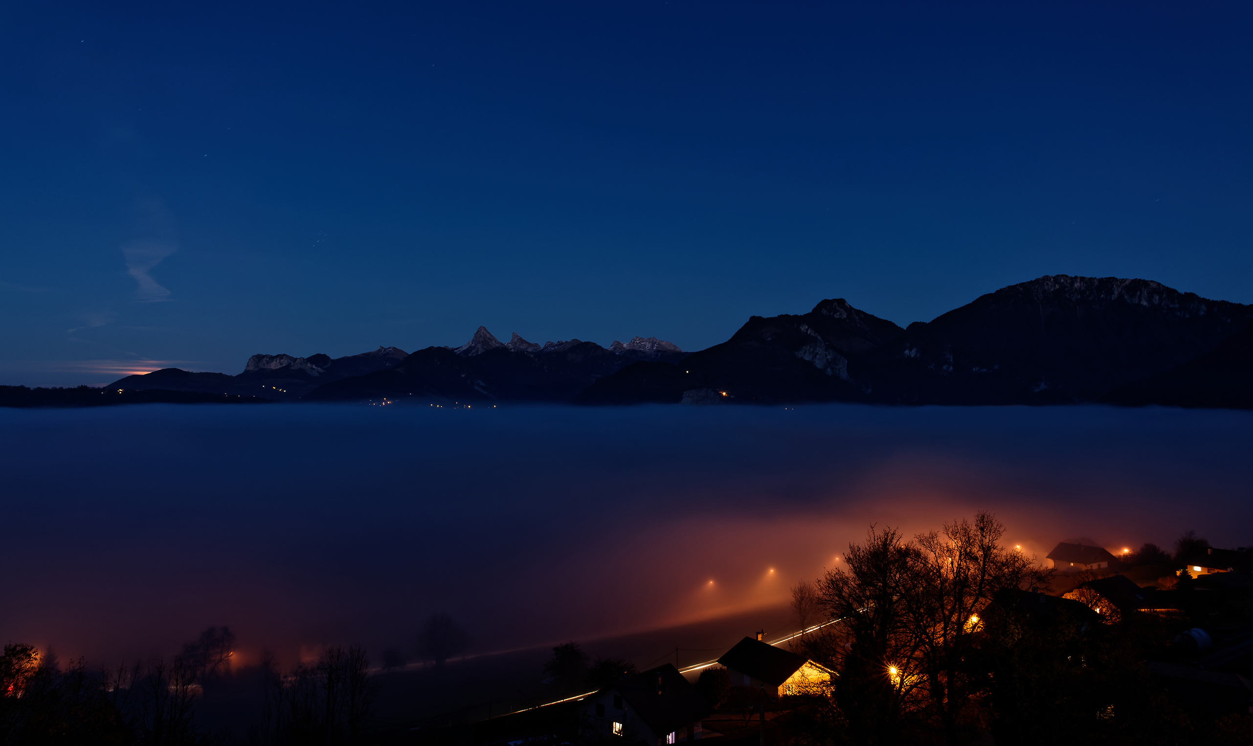 Mer de nuages à Reyvroz - 20/11/21