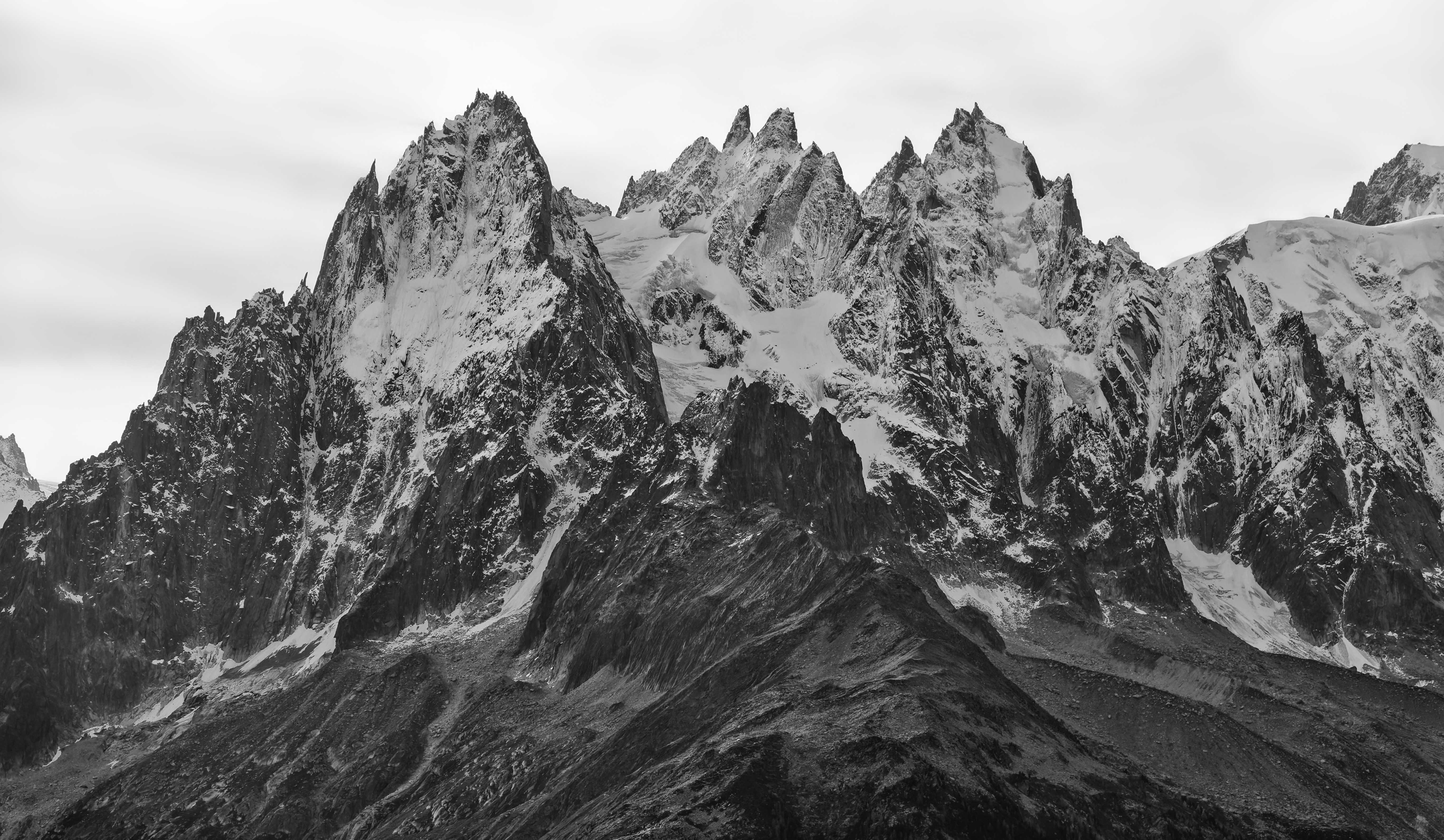 Aiguilles du Grépon, de Blaitière, et du Plan - 30/10/22