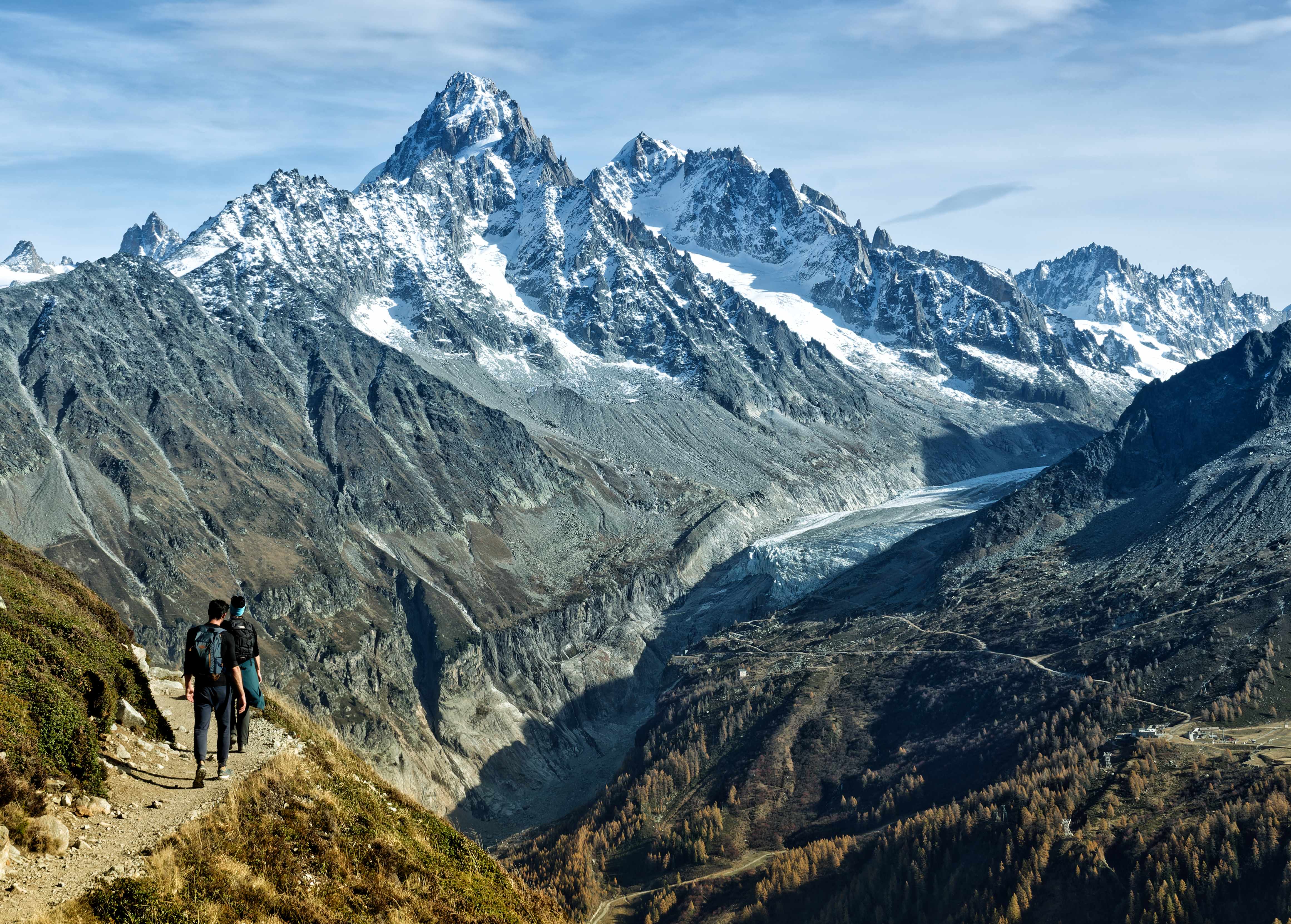 Glacier d’Argentière - Aiguilles du Chardonnet et d’Argentière - 30/10/22