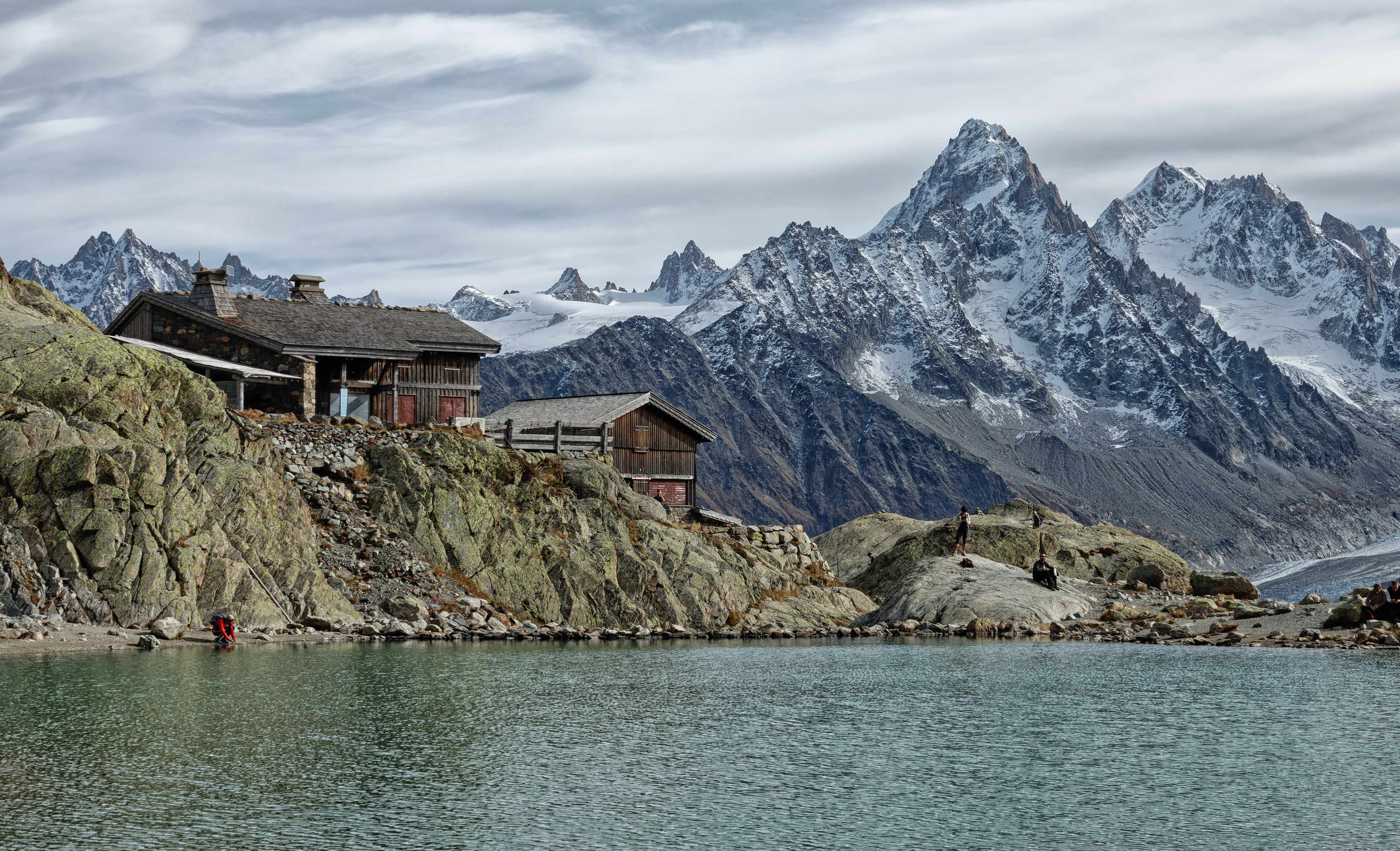 Refuge du Lac Blanc - Aguilles du Chardonnet & d’Argentière - 30/10/22