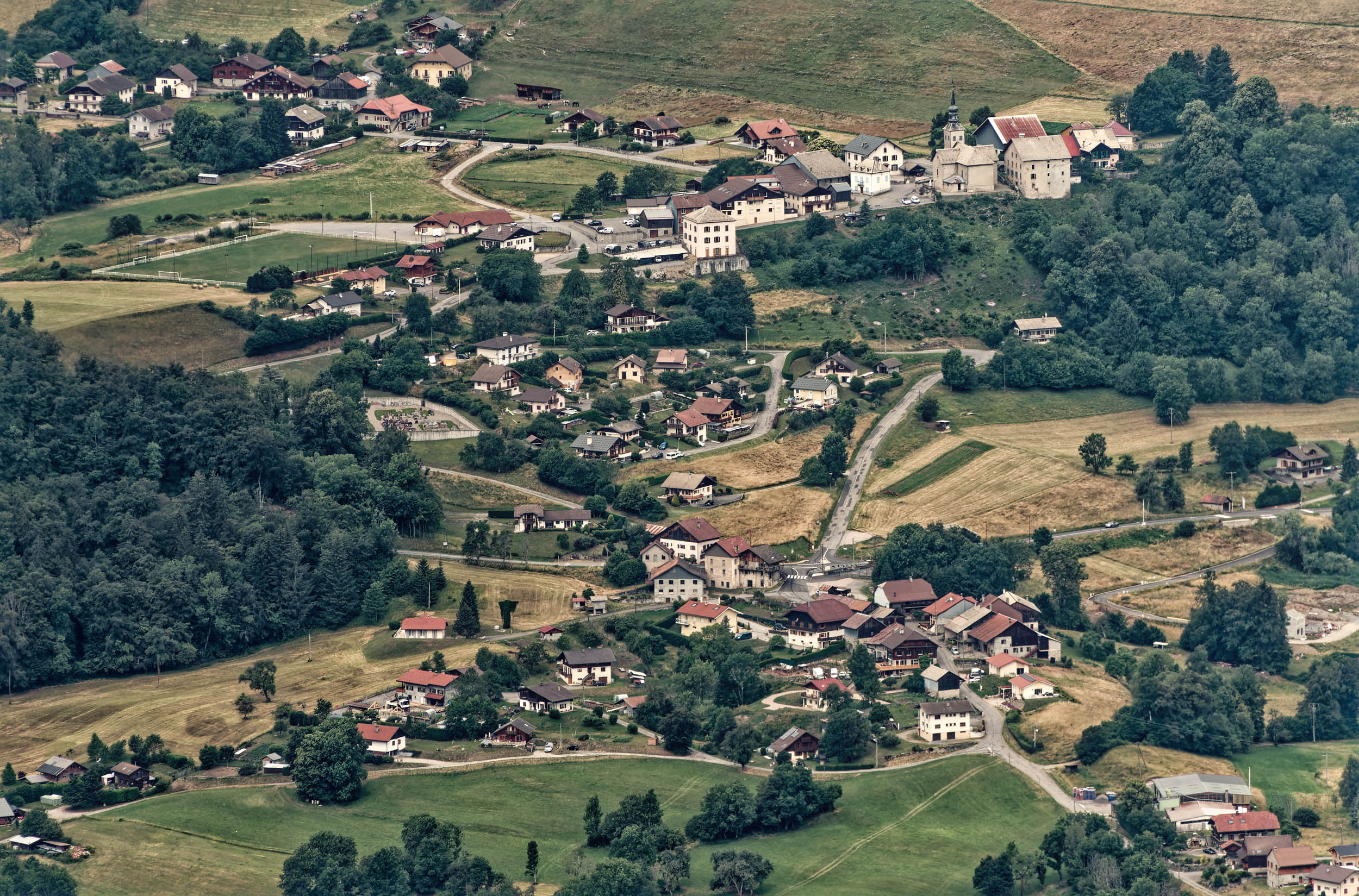 Reyvroz depuis le Mont Ouzon - Haute-Savoie - Juillet 2023
